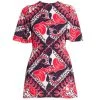 Valentino Crepe De Chine Logo Minidress -Valentino And AERIN unnamed file 534