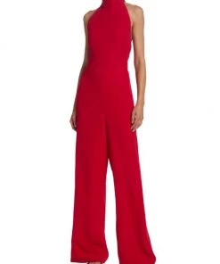 Valentino Cady Couture Turtleneck & Wide-Leg Jumpsuit -Valentino And AERIN unnamed file 547