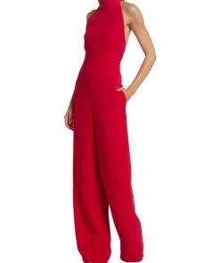 Valentino Cady Couture Turtleneck & Wide-Leg Jumpsuit -Valentino And AERIN unnamed file 549