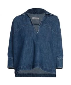 Valentino Camicia Denim Top