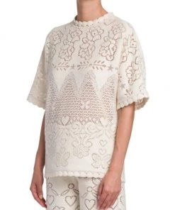 Valentino Openwork Pattern Top -Valentino And AERIN unnamed file 610
