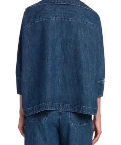 Valentino Camicia Denim Top -Valentino And AERIN unnamed file 63