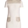Valentino Short-Sleeve Bead-Embellished Minidress -Valentino And AERIN unnamed file 637