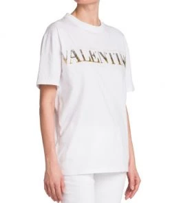Valentino Sequin-Embroidered Logo T-Shirt -Valentino And AERIN unnamed file 646