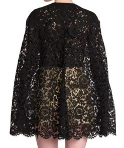 Valentino Floral Lace Cape -Valentino And AERIN unnamed file 653