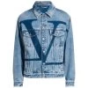 Valentino Over-Exploded Logo Denim Jacket For Men