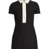 Valentino Crepe Couture Polo Minidress -Valentino And AERIN unnamed file 685