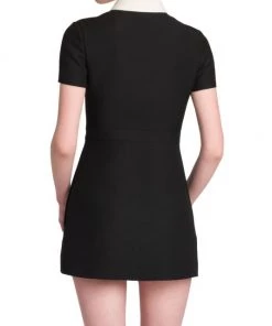 Valentino Crepe Couture Polo Minidress -Valentino And AERIN unnamed file 689