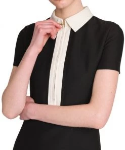 Valentino Crepe Couture Polo Minidress -Valentino And AERIN unnamed file 690