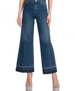 Valentino High-Rise Wide-Leg Jeans -Valentino And AERIN unnamed file 699