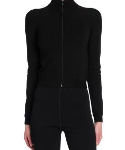 Valentino Wool Zip Front Sweater -Valentino And AERIN unnamed file 7