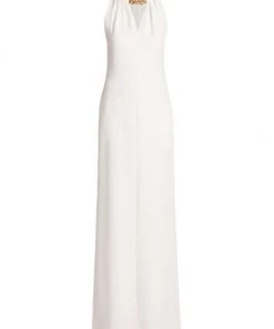 Valentino Cady Couture Chain-Embellished Gown