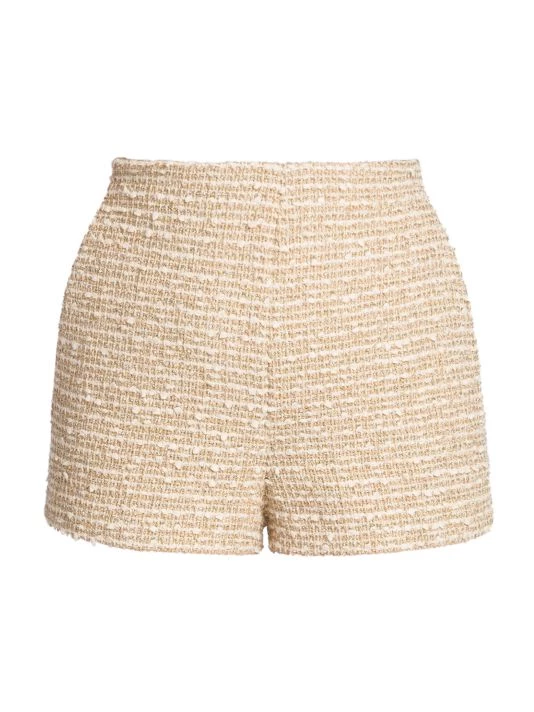 Valentino Tweed High-Rise Shorts 3 Valentino Tweed High-Rise Shorts