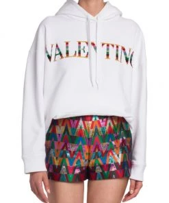 Valentino Sequin-Embellished Logo Hoodie 10 Valentino Sequin-Embellished Logo Hoodie -Valentino And AERIN unnamed file 723