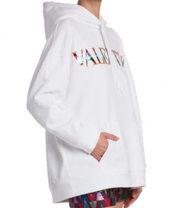 Valentino Sequin-Embellished Logo Hoodie 11 Valentino Sequin-Embellished Logo Hoodie -Valentino And AERIN unnamed file 724