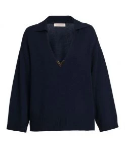 Valentino Cashmere Hardware Sweater