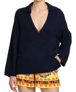Valentino Cashmere Hardware Sweater -Valentino And AERIN unnamed file 729