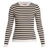 Valentino Logo-Embroidered & Metallic-Striped Top -Valentino And AERIN unnamed file 733