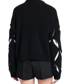 Valentino Cutout Wool Sweater -Valentino And AERIN unnamed file 764