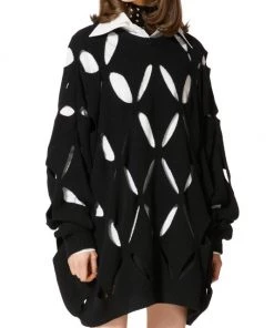 Valentino Cutout Wool Sweaterdress -Valentino And AERIN unnamed file 774