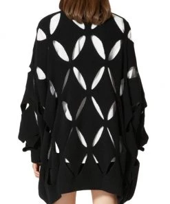 Valentino Cutout Wool Sweaterdress -Valentino And AERIN unnamed file 775