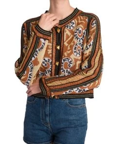 Valentino Cropped Intarsia-Knit Logo Cardigan -Valentino And AERIN unnamed file 78