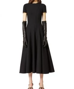 Valentino Virgin Wool Midi-Dress -Valentino And AERIN unnamed file 827