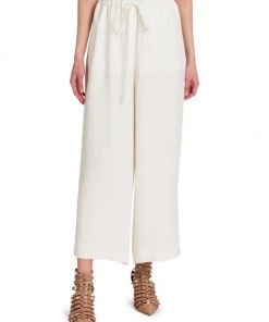 Valentino Drawstring Wide-Leg Pants -Valentino And AERIN unnamed file 839