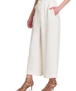 Valentino Drawstring Wide-Leg Pants -Valentino And AERIN unnamed file 840