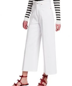 Valentino High-Rise Belted Jeans -Valentino And AERIN unnamed file 847