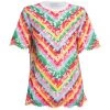 Valentino Multicolor Openwork Logo T-Shirt -Valentino And AERIN unnamed file 886
