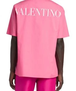 Valentino Short-Sleeve Macrame Chest Pocket Shirt -Valentino And AERIN unnamed file 89
