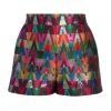 Valentino Metallic Monogram Shorts -Valentino And AERIN unnamed file 892