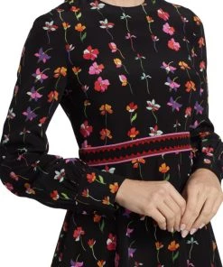 Valentino Flower & Heart-Prints Minidress -Valentino And AERIN unnamed file 904