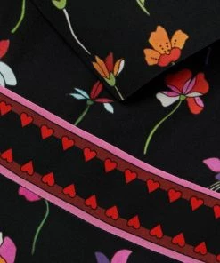 Valentino Flower & Heart-Prints Minidress -Valentino And AERIN unnamed file 905