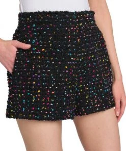 Valentino Speckled Tweed Shorts -Valentino And AERIN unnamed file 916