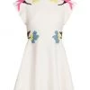 Valentino Flower-Embellished Mini-Dress -Valentino And AERIN unnamed file 938