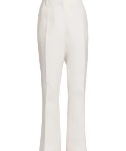 Valentino Pleated Boot Cut Trousers
