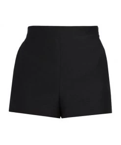 Valentino Wool-Silk Blend Shorts Avorio