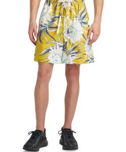 Valentino Floral Print Cotton Poplin Bermuda Shorts For Men -Valentino And AERIN unnamed file 988