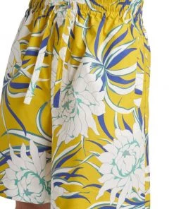 Valentino Floral Print Cotton Poplin Bermuda Shorts For Men -Valentino And AERIN unnamed file 991